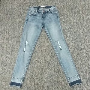 Tractr Skinny Distressed Jeans